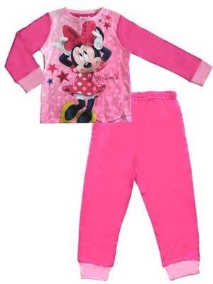 Disney Minnie Mouse piżama dla dziewczynki r.122