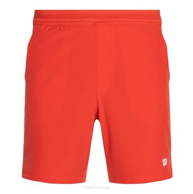 Spodenki tenisowe Wilson Team Short 7" czerwone r.L