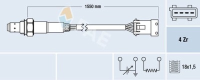 FAE 77167 SONDA LAMBDA  