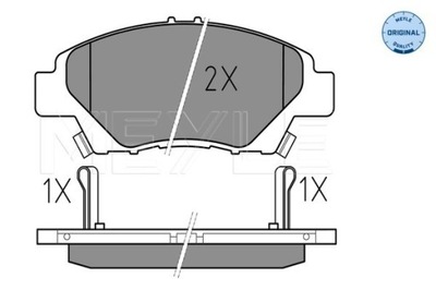 PADS HAM. HONDA P. INSIGHT 09-/JAZZ 08  