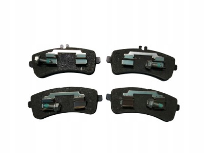 Оригинальные тормозные колодки тормозные задняя mercedes s w222 фото №1