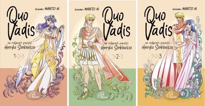 QUO VADIS komiks tomy 1-3 Henryk Sienkiewicz