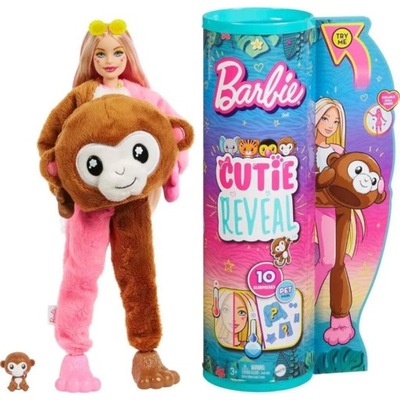 Mattel Barbie: Cutie Reveal Jungle - Małpa