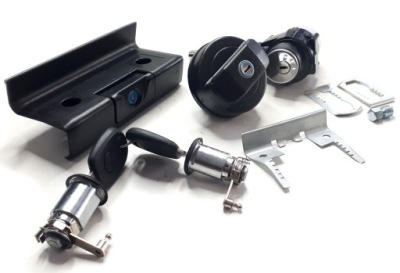 Набор замки дверь + замок зажигания skoda felicia фото №1