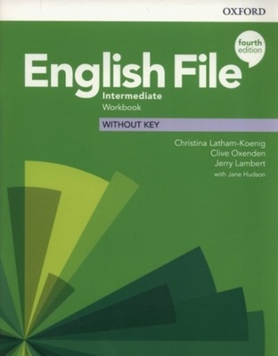 English File Intermediate Workbook with key