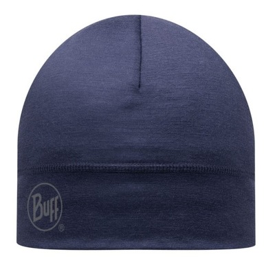 Czapka Buff WOOL HAT solid denim