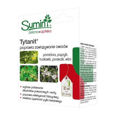 TYTANIT 10 ml poprawia zawiązywanie owoców Sumin