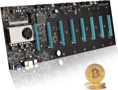 PNGOS BTC-S37 Mining płyta główna DDR3 SODIMM 8 x PCIE 16 x karta graficzna