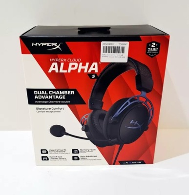 SŁUCHAWKI NAUSZNE HYPERX CLOUD ALPHA S