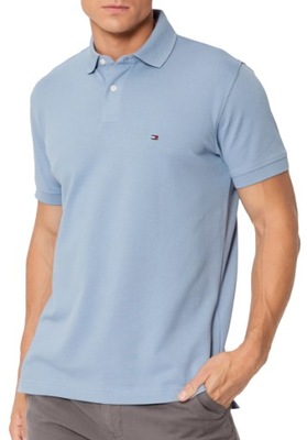 KOSZULKA POLO TOMMY HILFIGER NIEBIESKA r.XS