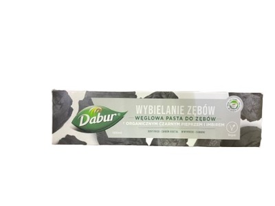 Dabur pasta do zębów z aktywnym węglem 100ml