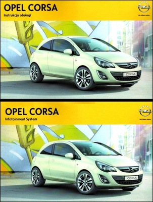 OPEL CORSA D POLSKA MANUAL MANTENIMIENTO 2011-2014 +RADIO  