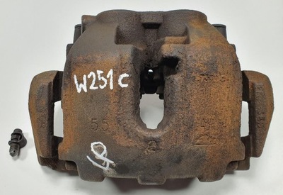 Суппорт тормозной левое  перед mercedes r-kl w251 фото №1