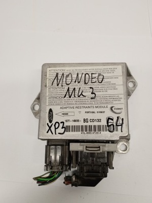 Модуль датчик подушка безпеки ford mondeo mk3 1s7t14b056bg фото №1