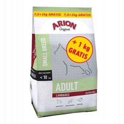 ARION Adult Small Lamb & Rice 7,5+1kg z jagnięciną