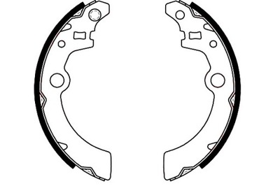 Гальмівні колодки гальмівні suzuki alto ignis i wagon r wago фото №1