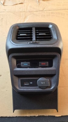 Решётка обдув задняя панель кондиционера задний usb vw tiguan 2 фото №1
