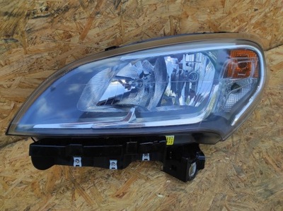 Лампа передняя левая fiat doblo ii lift фото №1