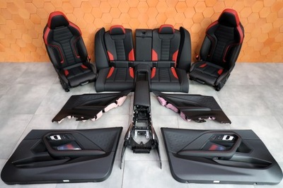 Bmw 2' g42 салон сидіння з підігрівом пам'ять vernasca m-sport harman 42 km! фото №1