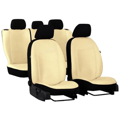 FORRO UNIVERSALES GAMUZA COMFORT COLOR BEIGE PARA OPEL AGILA A  