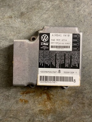 Vw passat b6 модуль датчик подушка безопасности 5n0959655a фото №1