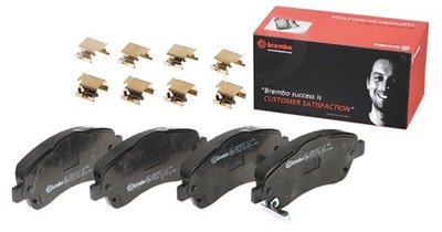 BREMBO PADS BRAKE FRONT TOYOTA AVENSIS T25  