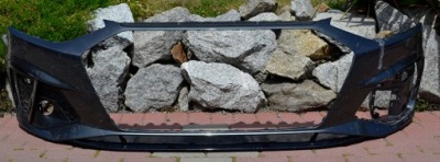 Бампер audi a4 b9 s line lift 8w0 фото №1