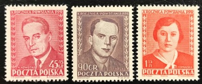 Fi 583-85 ** 1952 - 10. rocznica powstania PPR