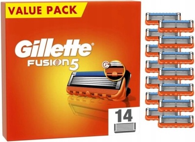 Gillette Fusion 5 Wymienne ostrza, nożyki 13 sztuk