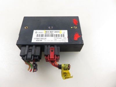 Блок керування фаркоп audi q7 4l 4e0907383c фото №1