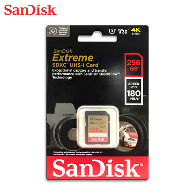 Karta SD SanDisk Extreme 256 GB