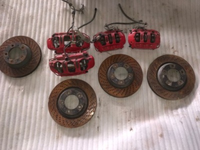 Porsche carrera 911 991 супорт гальмівні диски комплект фото №1