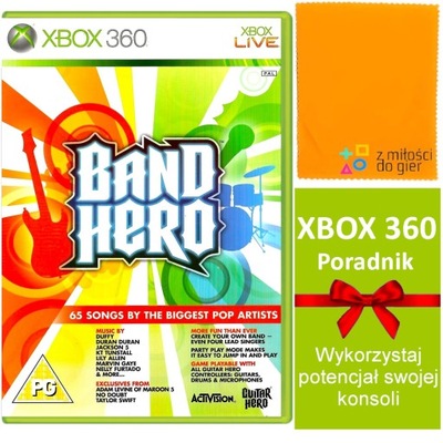 gra towarzyska na XBOX 360 BAND HERO BANDHERO załóż własną KAPELE