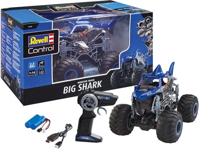 Pojazd samochód RC Monster Truck Big Shark Revell