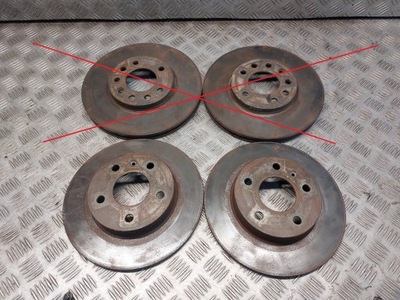 Гальмівні диски гальмівні задня opel zafira a astra g 5x110 фото №1