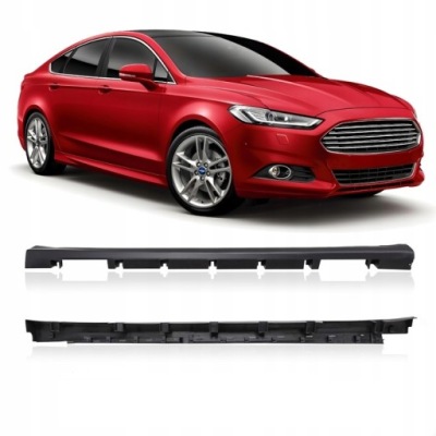 Ford fusion mondeo mk5 2013 2015 2017 порог накладка порога  новая правая rh правый фото №1