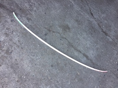 Audi a3 8p cabrio молдинг дахова хром 8p7853145 фото №1