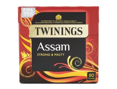 Twinings ASSAM Tea 80 herbata angielska