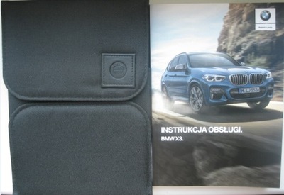 BMW X3 G01 17-21 LIBRO MANTENIMIENTO BMW G01 PL +ETUI  