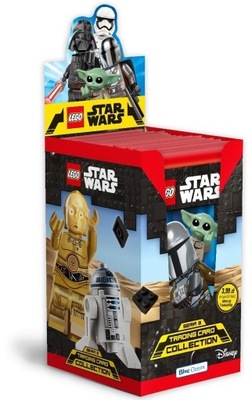 karty LEGO STAR WARS SERIA 3 box 25 saszetek