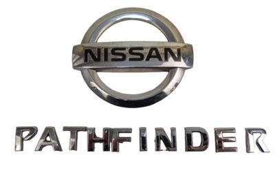 Nissan pathfinder r51 lift эмблема значок logo буквы крышки багажника фото №1