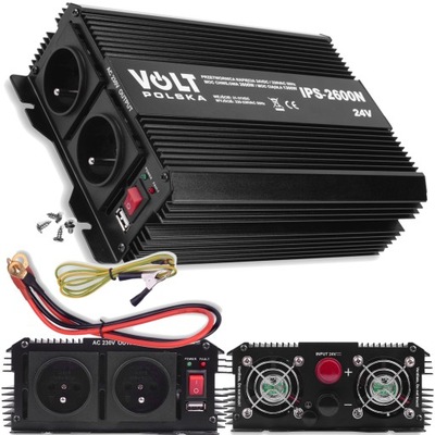 TRANSFORMATORIUS ĮTAMPOS VOLT IPS 2600N 24/230V AUTOMOBILINĖ : CIEZAROWKI 