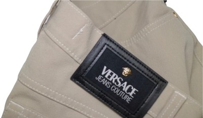 VERSACE JEANS COUTURE Damskie ORYGINALNE SPODNIE-M