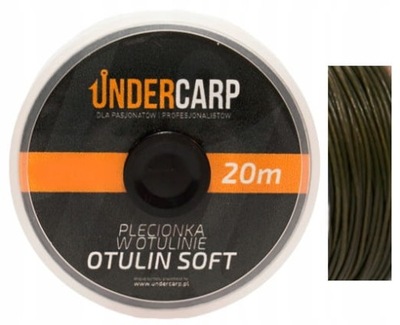 UnderCarp Plecionka Otulin Soft 25lb/20m - Zielona