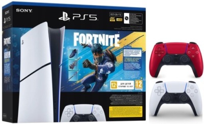 KONSOLA SONY PS5 PlayStation 5 SLIM Digital 2PADY FORTNITE