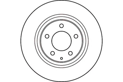 Trw тормозные диски тормозные 2szt mazda задняя rx-8 1,3 03-12 фото №1