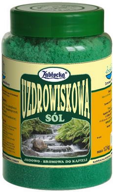 Zabłocka Sól Uzdrowiskowa jodowo-bromowa do kąpieli 1, 2 kg