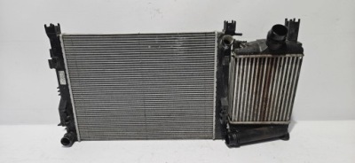 Радіатор води + інтеркулер dacia renault оригінал фото №1