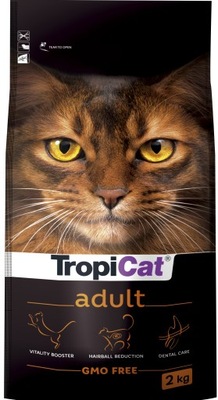 TROPICAT Adult 2kg odkłaczająca dla dorosłych kotó