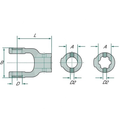 Walterscheid вилка ступица фото №1
